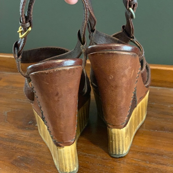 Miu Miu wedge sandals - Picture 3 of 7